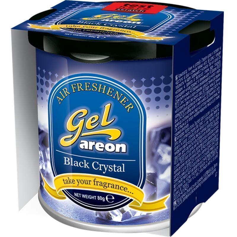 AREON Osvežilec za avto GEL Black Crystal