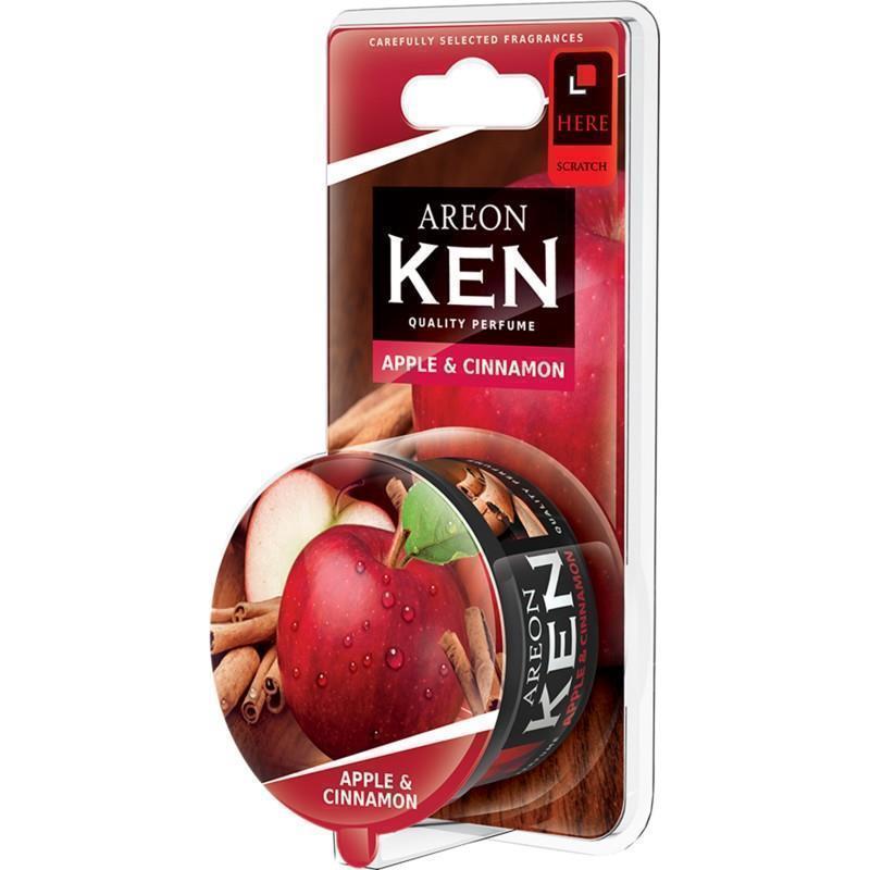 AREON Osvežilec za avto KEN Apple & Cinnamon blister